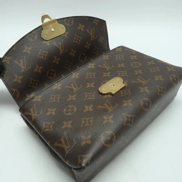 Louis Vuitton Saint Placide Brown Monogram Canvas Shoulder Bag 1230-041725 - Picture 9 of 12